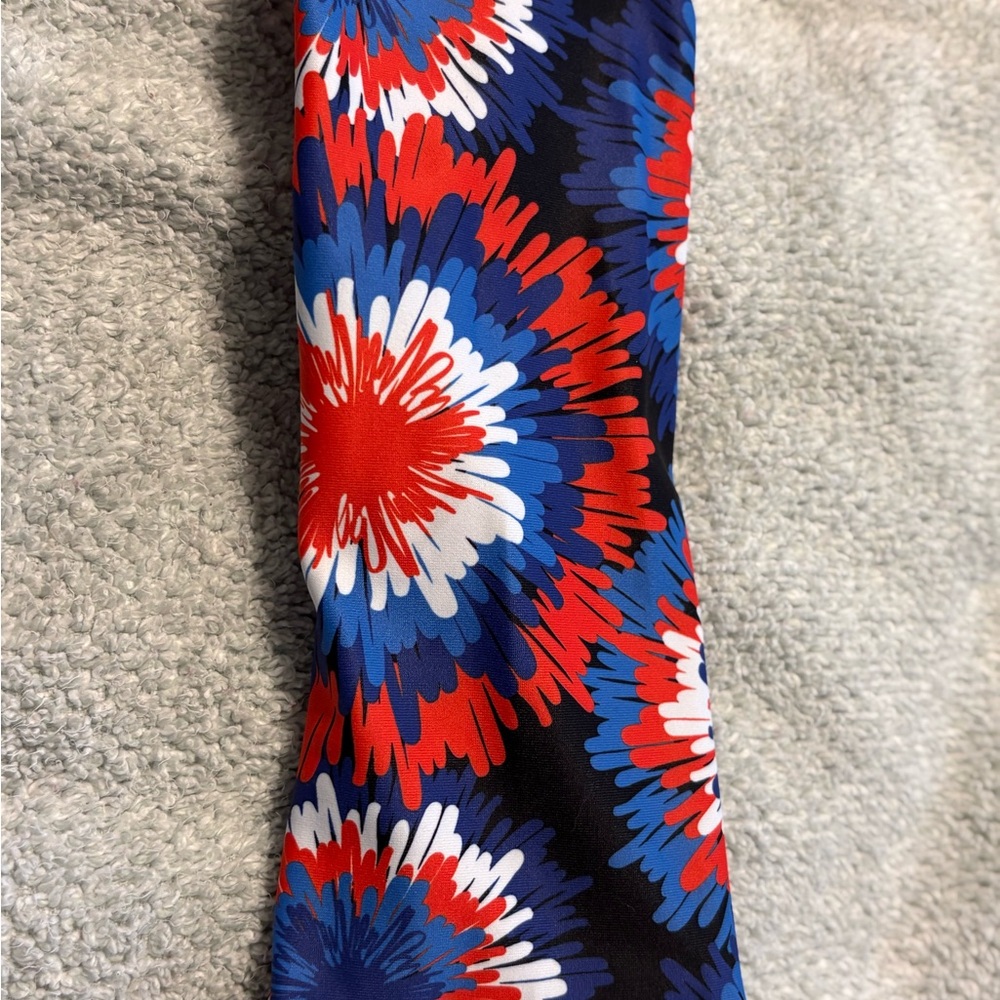 Constantly Varied Gear Red and Blue Floral - Fireworks - Headband